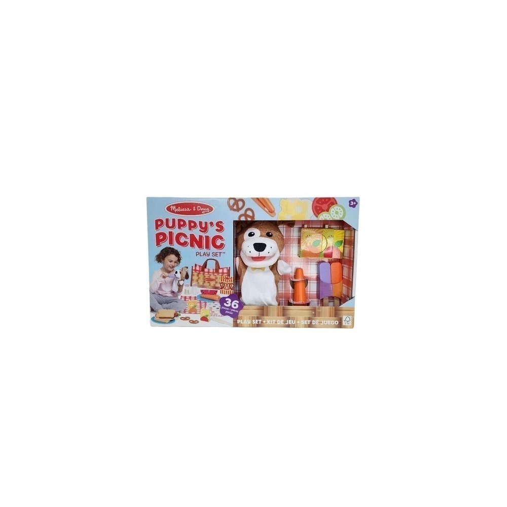 Melissa and Doug Puppys picnic play set - Picture 7 of 12